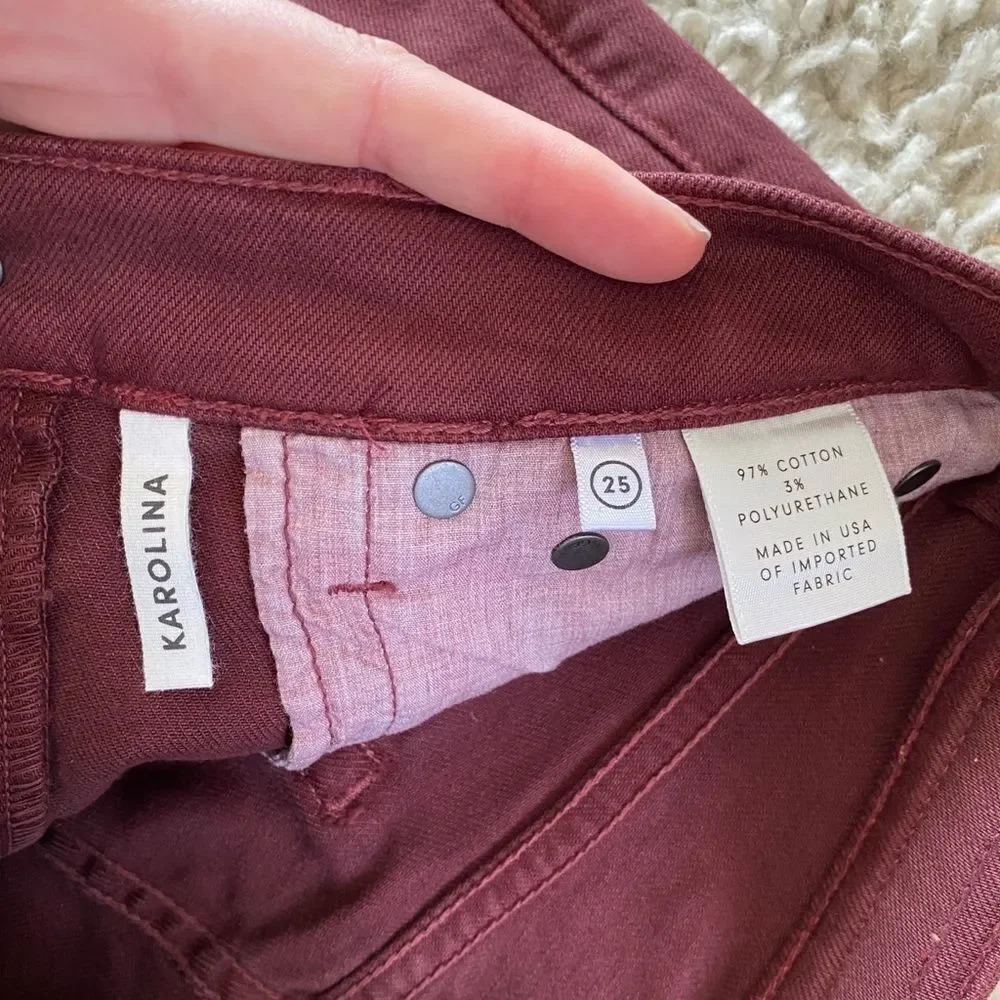 NEW GRLFRND Karolina High Rise Straight Leg Skinny Jean - Picture 8 of 11